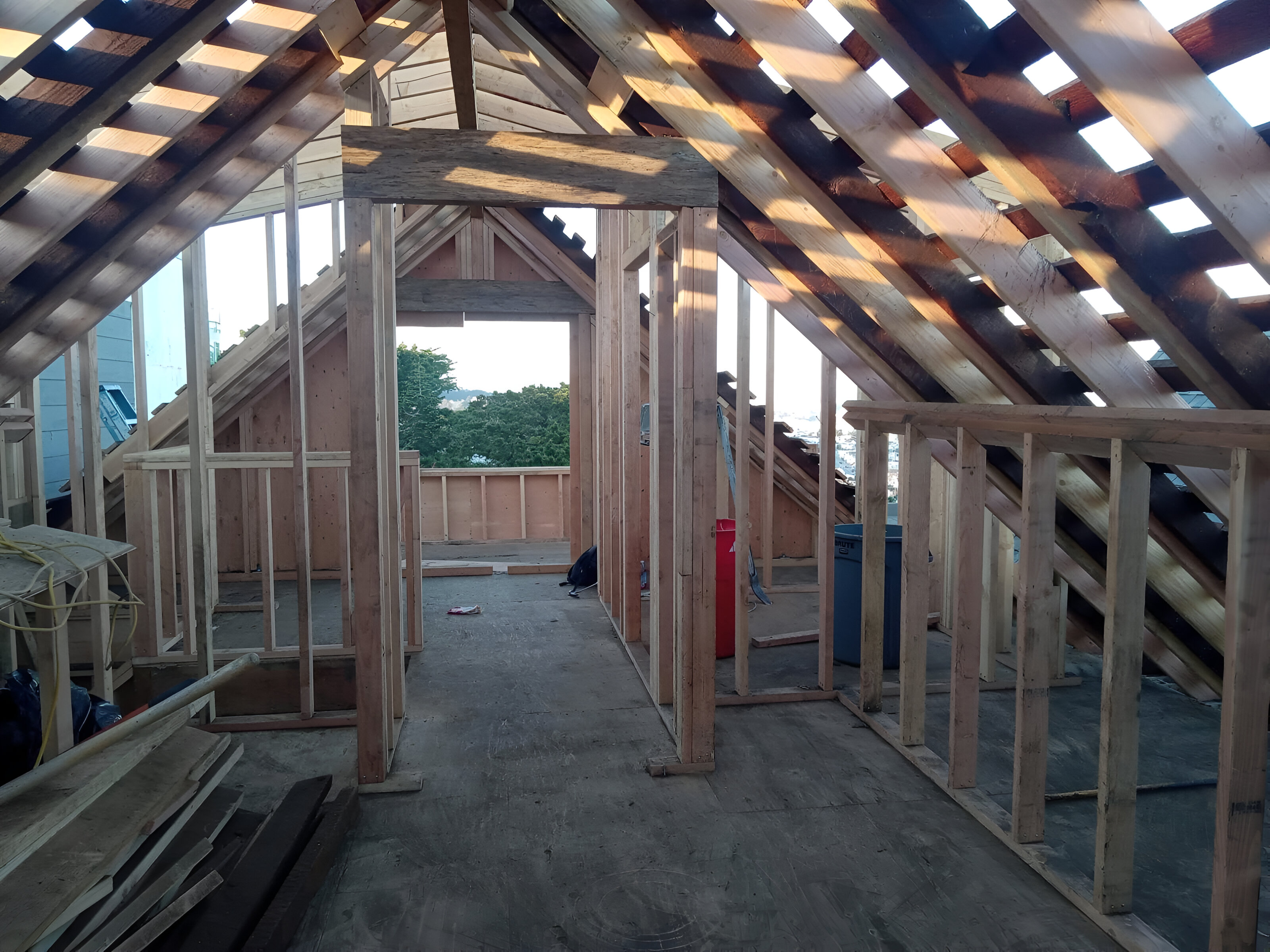 Vertical and horizontal additions service